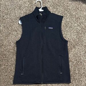 Patagonia Midnight Blue Fleece Vest - Michigan Ross